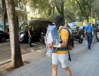 Operativo de la Guardia Civil contra el tráfico de drogas y el crimen organizado en Barcelona