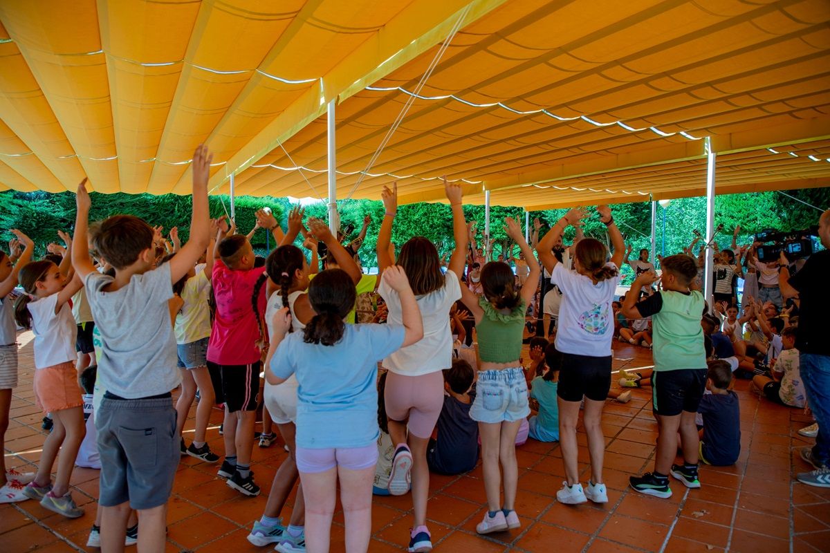 Los campamentos de verano en Cerro Muriano, en imágenes