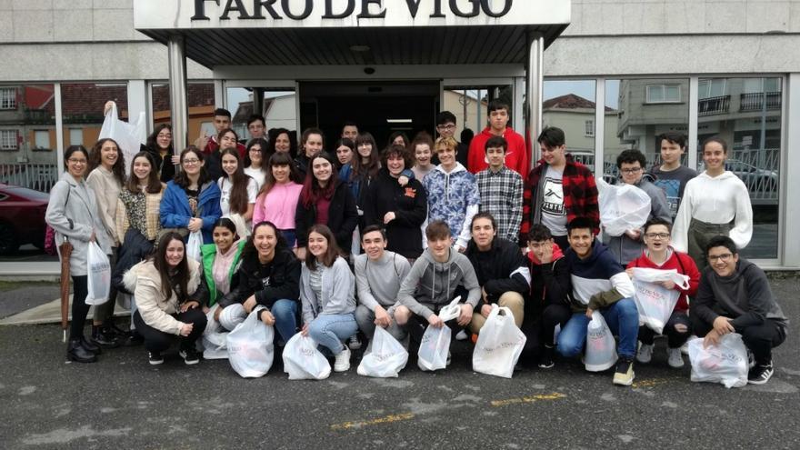 Alumnado de 3º de ESO del IES Illa de San Simón (Redondela) visitó las instalaciones de FARO