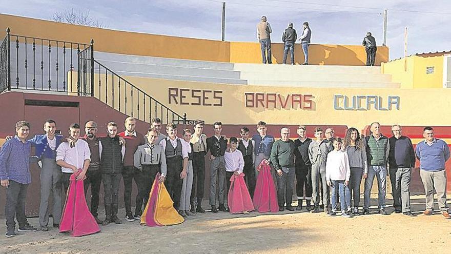 Un tentadero clausura el curso 2019 de la Escuela Taurina de Castellón