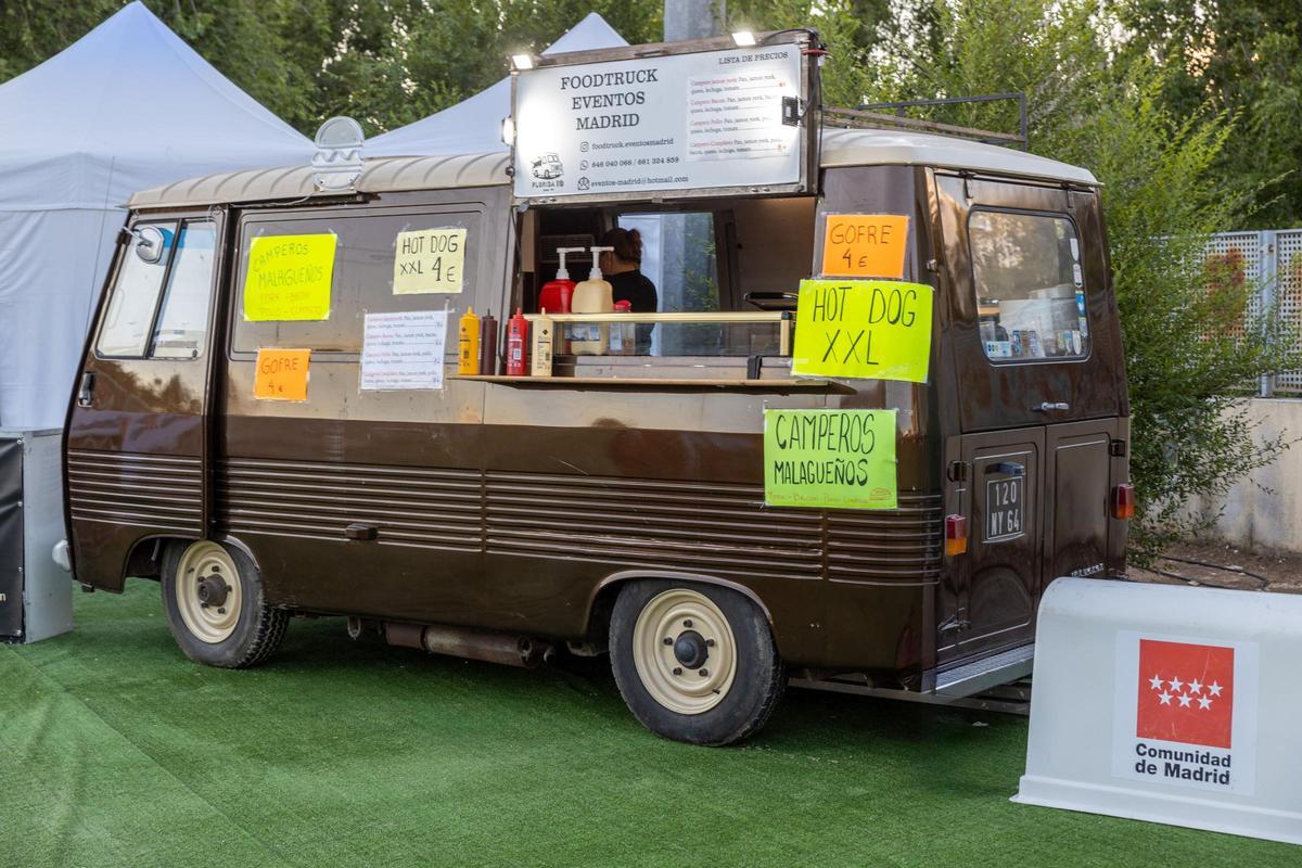 Foodtrucks de Climbing Madrid.