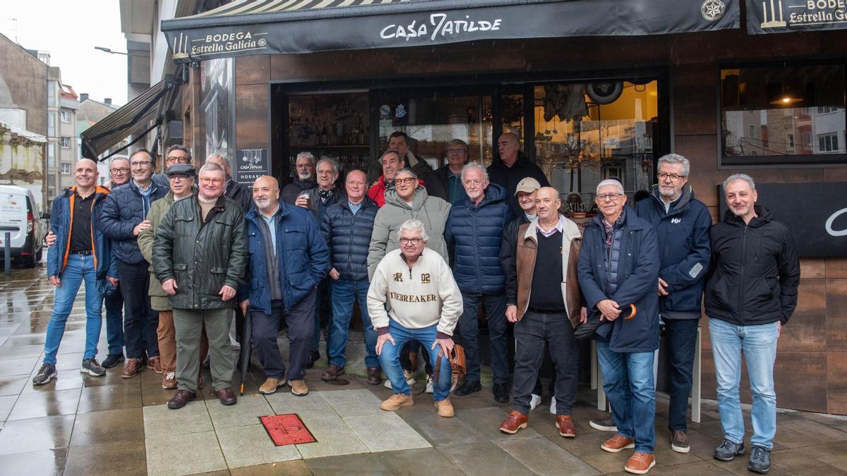 Reunión en A Coruña para rememorar los viejos tiempos del Gurugú: "Nuestra infancia no se parece nada a la de los niños de hoy"
