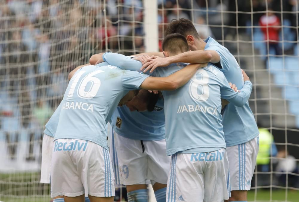 Celta-SD Huesca: las imágenes del partido