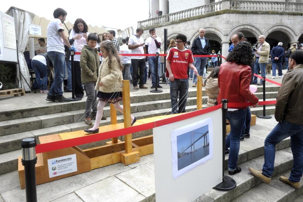 A Coruña celebra el día de la ciencia en la calle