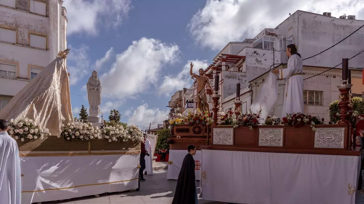 Mérida despide su Semana Santa con la alegría de Cristo Resucitado