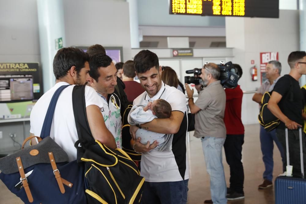 Llegada del Rápido de Bouzas a Vigo tras lograr el