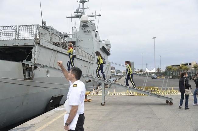 Maniobras de la Armada en la capital grancanaria