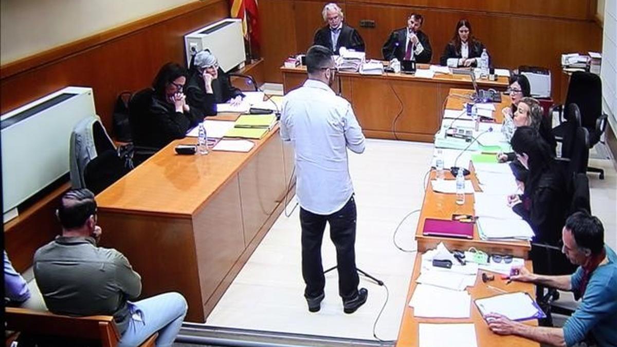 Declaración del caporal de la Drago 403 durante el juicio por el caso Ester Quintana.