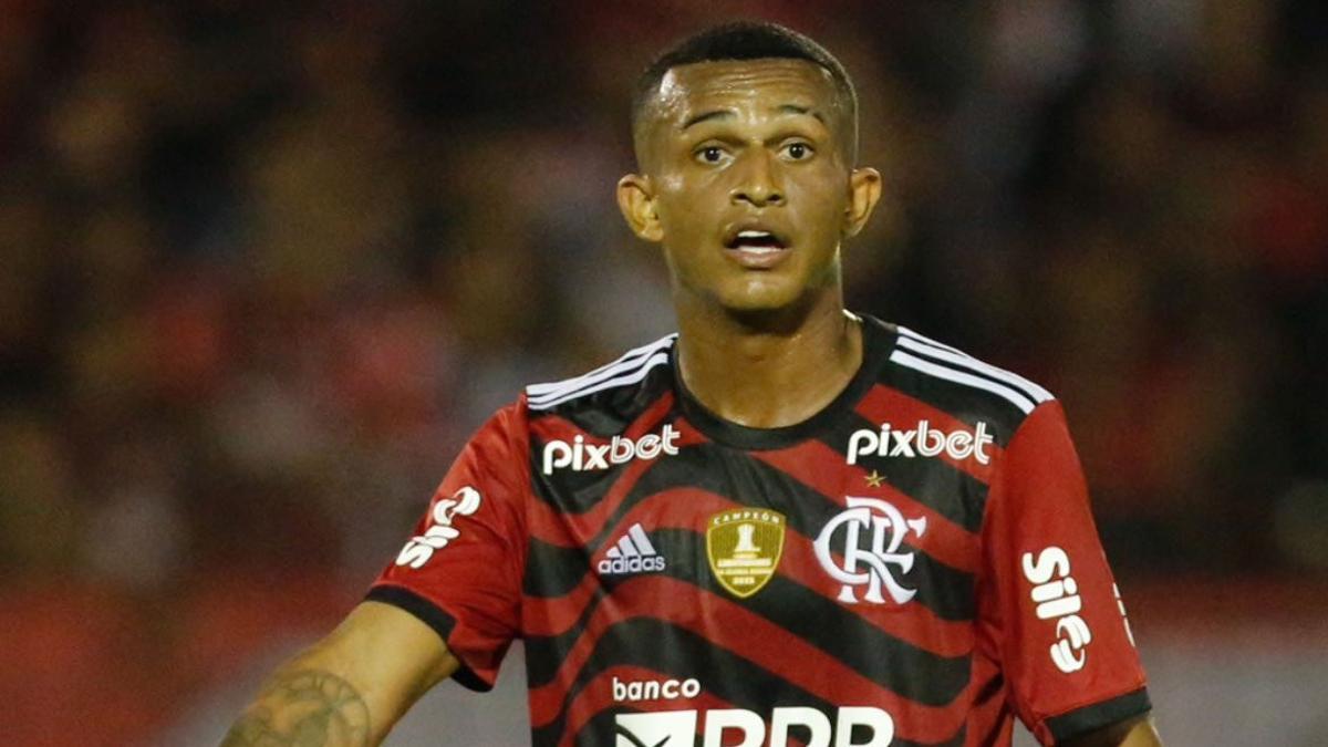 Wesley está jugando el Campeonato Carioca con el Flamengo