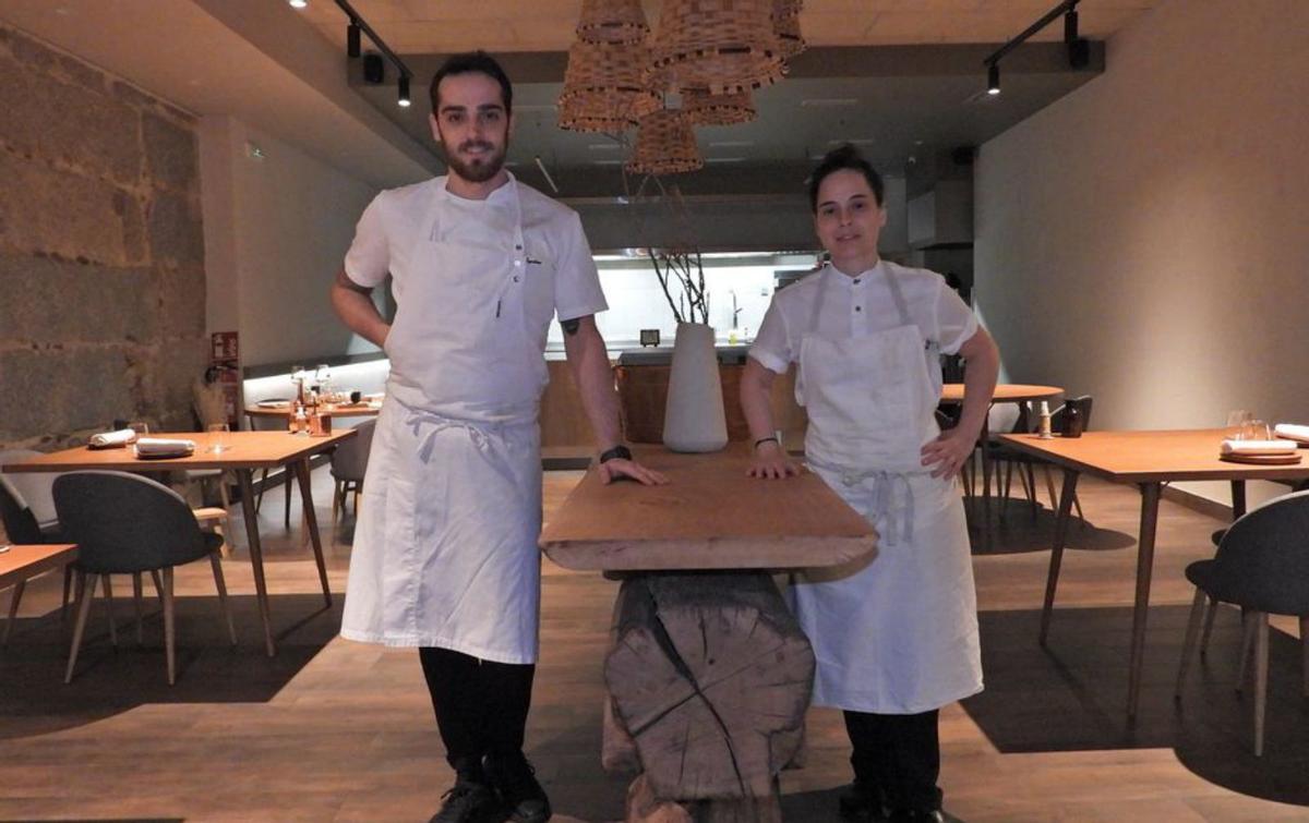 Lydia del Olmo y Xosé Magalhaes, del Ceibe. |   // FERNANDO CASANOVA