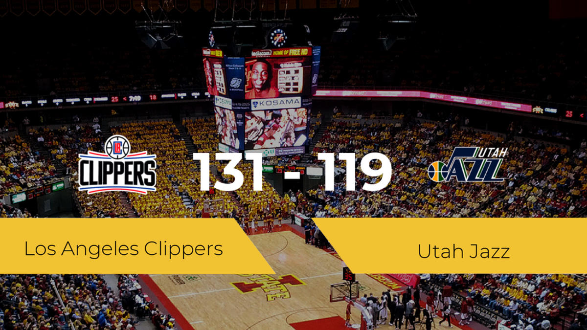 Los Angeles Clippers pasa a la final tras vencer a Utah Jazz por 131-119