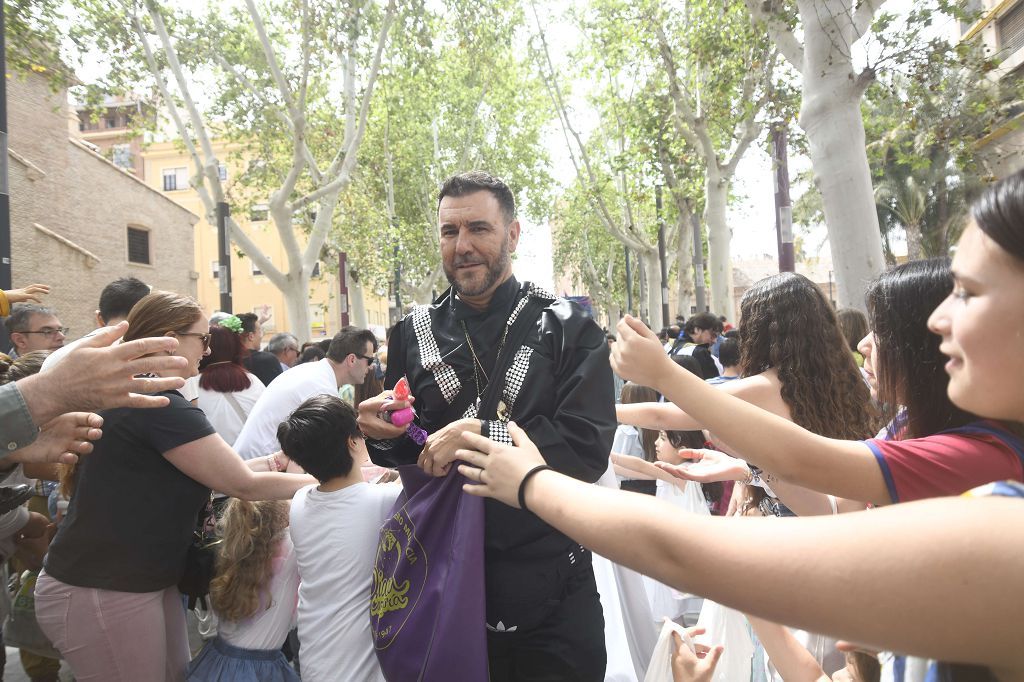 El pasacalles sardinero de este sábado, en imágenes