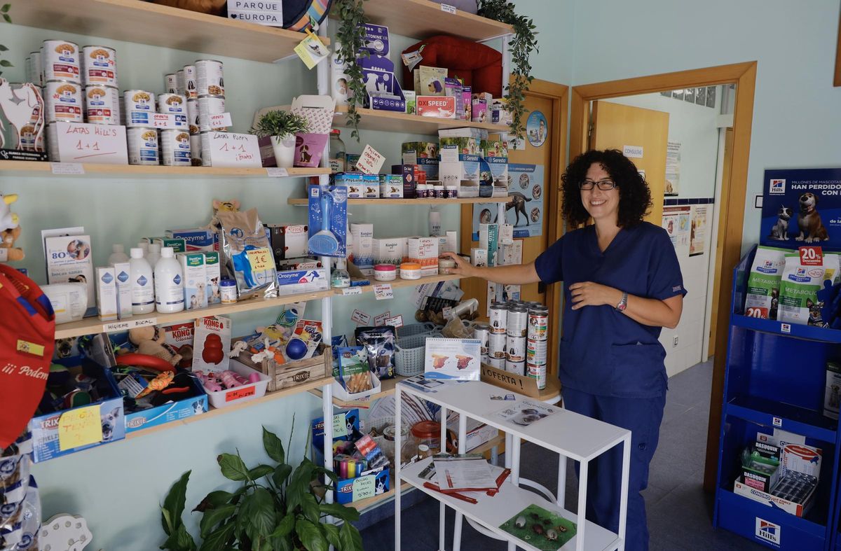 Marta, veterinaria de la Clínica Parque Europa de Utebo
