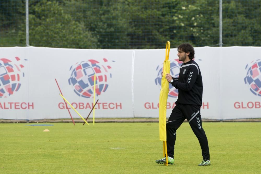 Entrenamiento del Real Oviedo