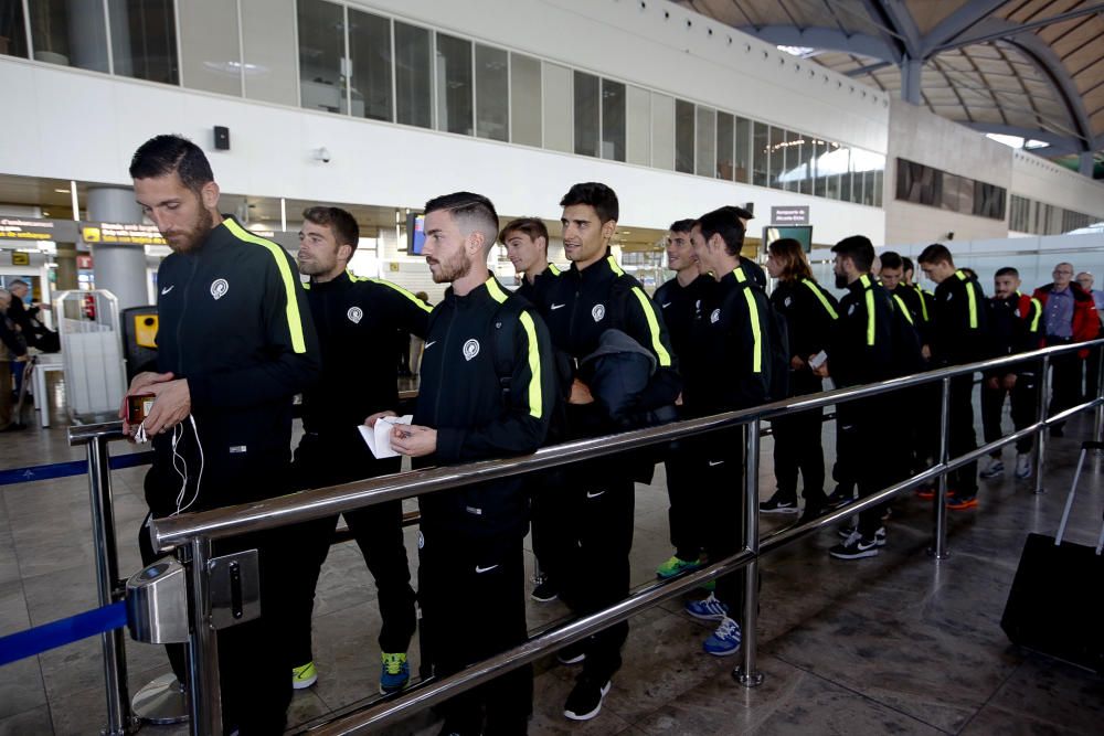 Salida del Hércules a Mallorca para romper su gafe