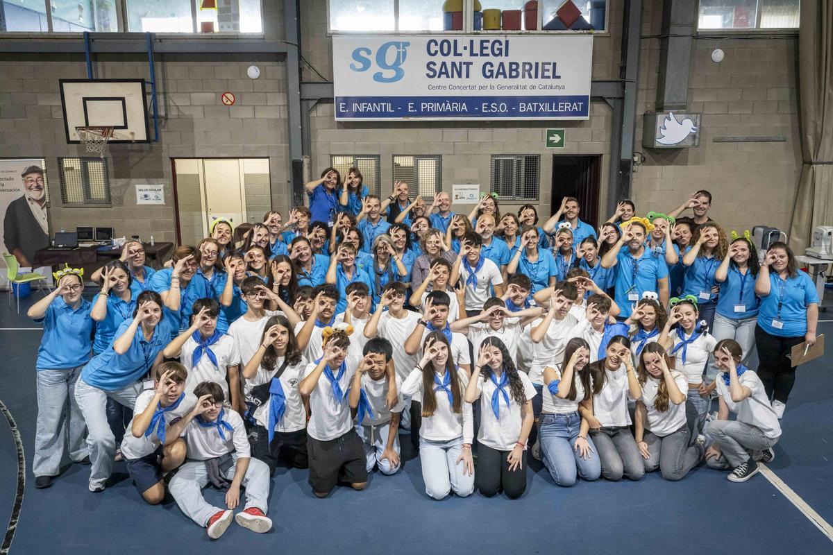 Sant Adrià ofrece revisiones gratuitas de vista y oído a más de 600 personas vulnerables