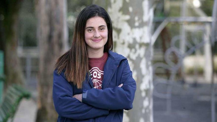 Carmen Escariz se proclamó el pasado domingo campeona gallega de marcha. // Bernabé/Cris M.V.