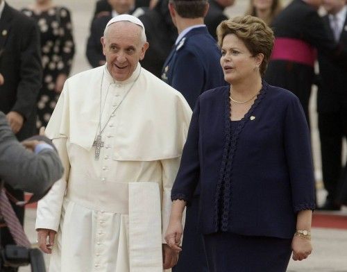 Brasil recibe al Papa