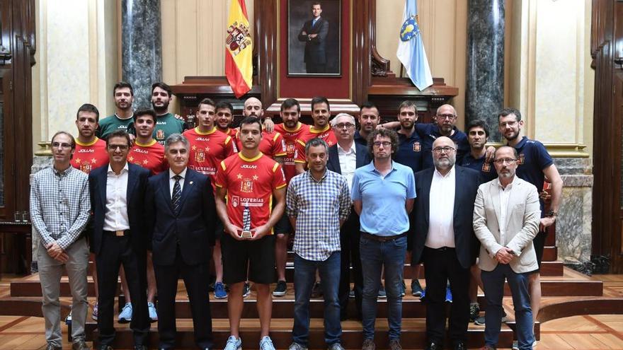 A Coruña recibe a la selección española como &quot;ciudad de hockey&quot;