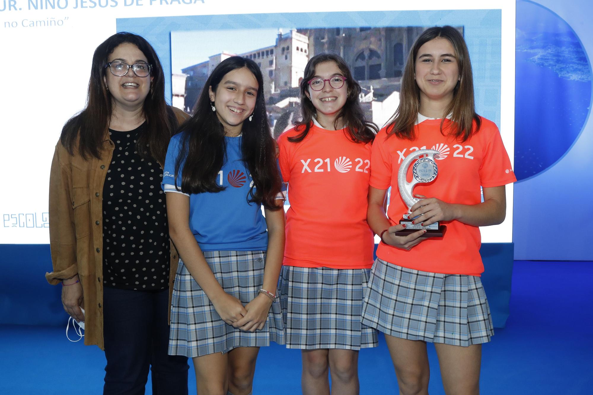 A primeira promoción de graduados en O Camiño