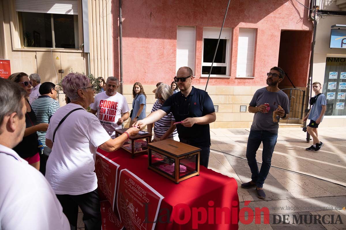 Chupinazo y encierro chico en Calasparra