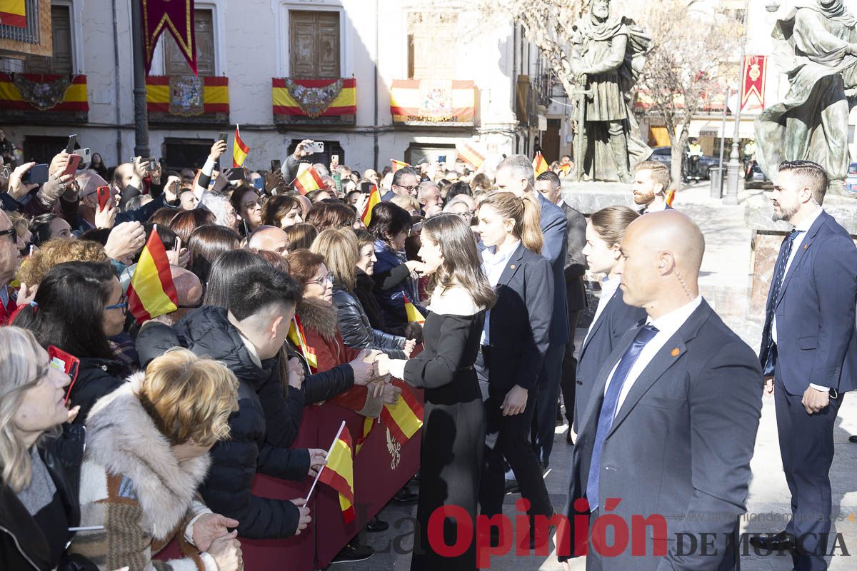 Visita de los reyes de España a Caravaca (Ayuntamiento)