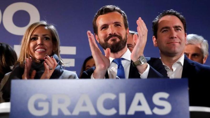 Pablo Casado: "Estos son unos buenos resultados para el PP pero malos para la gobernabilidad de España"