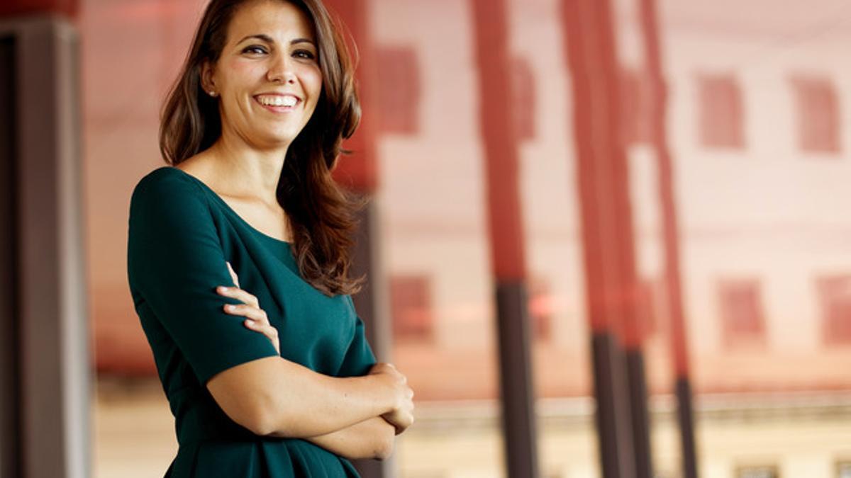 Ana Pastor, periodista, en la terraza Nouvel del Museo Reina Sofia