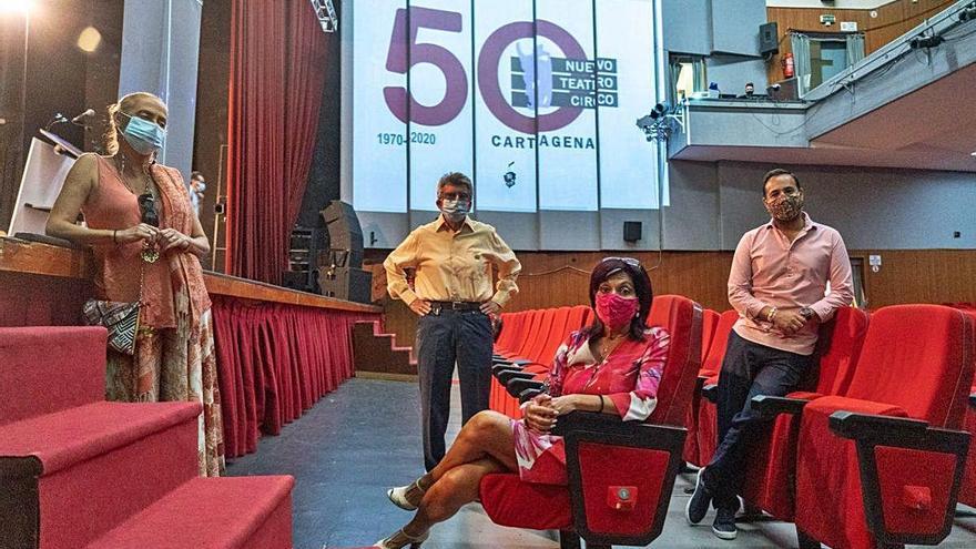 El Nuevo Teatro Circo de Cartagena celebra medio siglo con más cultura