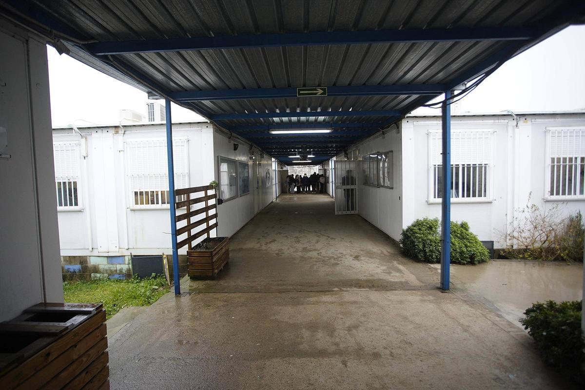 Les imatges de Jéssica Albiach a l'institut Salvador Sunyer de Salt