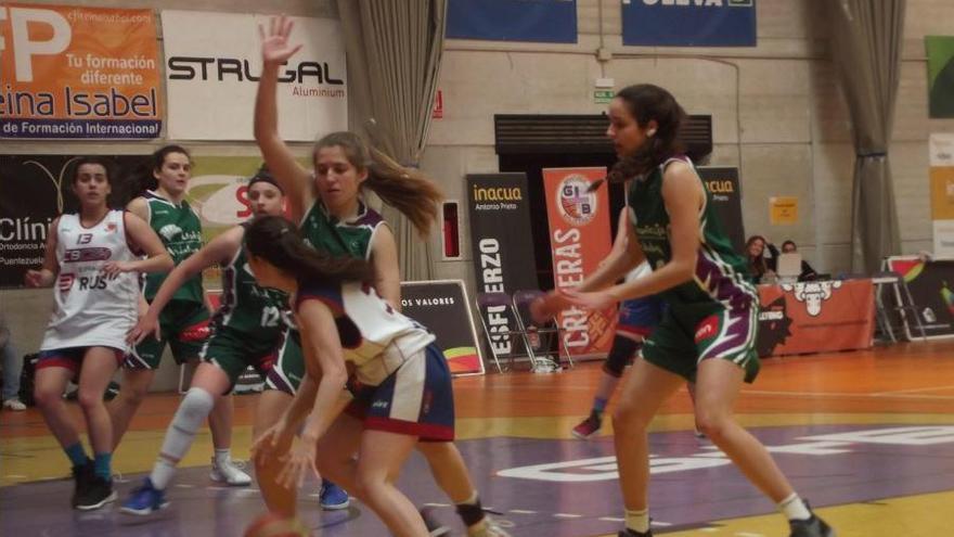 El Unicaja júnior ganó ayer al Dos Hermanas