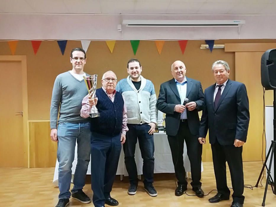 Entrega de premios de la Liga de Bolos Huertanos