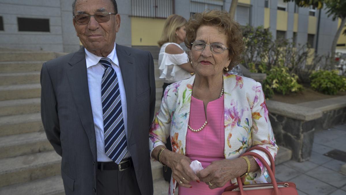 José LLamas con su mujer Francisca Mateos