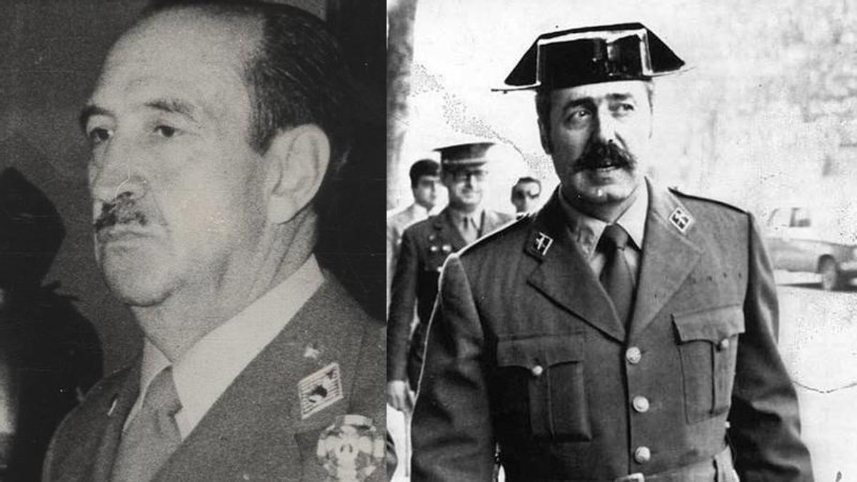 El general Armada y el teniente coronel Tejero.