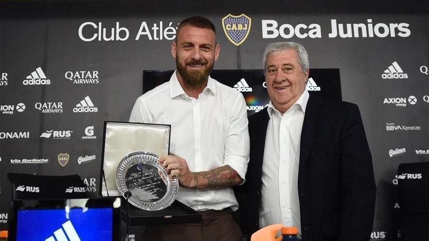 De Rossi deja Boca y se retira a los 36 años para pasar tiempo con su hija