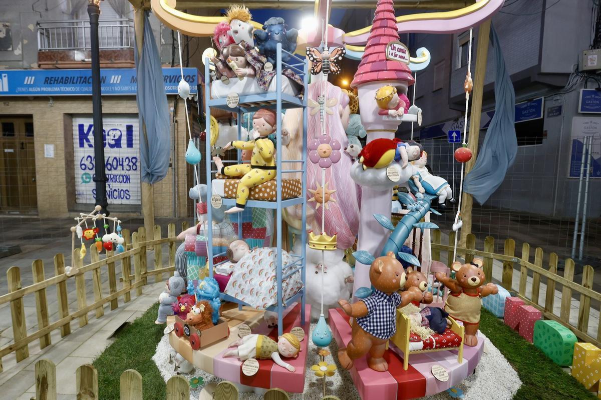 Nono, la falla infantil hecha de sueños de Malvarrosa-Ponz-Cavite