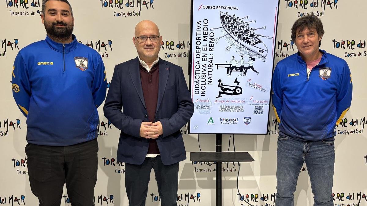 Presentación del proyecto “Remo en la Escuela”.
