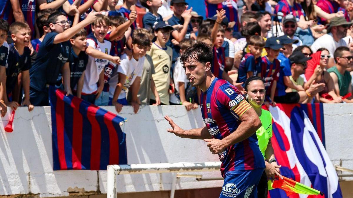 Imagen del Poblense durante uno de los partidos de esta temporada.