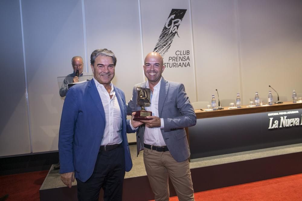 Entrega de trofeos LA NUEVA ESPAÑA a los mejores del fútbol asturiano