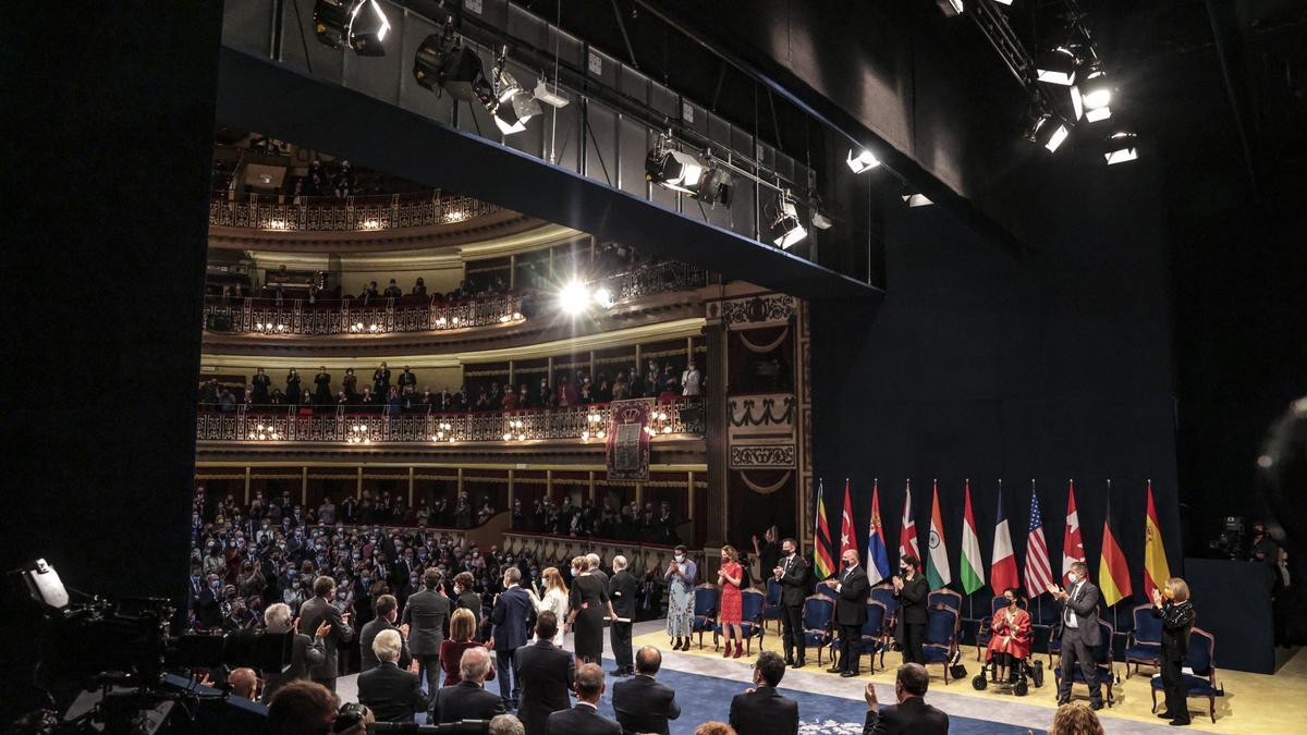 Galería: así ha sido la ceremonia de entrega de los Premios "Princesa de Asturias" en el Campoamor