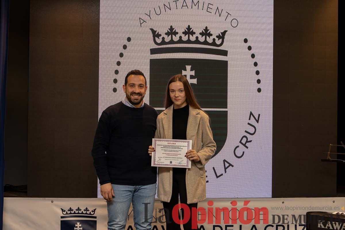 Entrega premios de educación en Caravaca