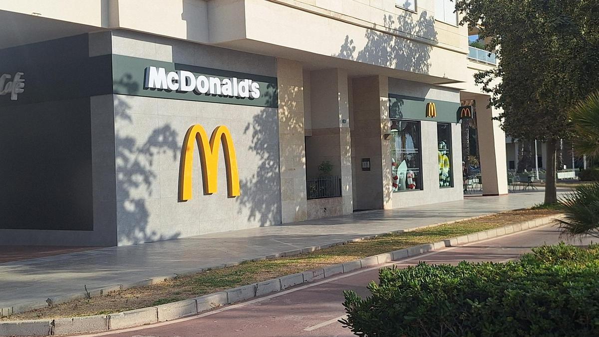 Este restaurante McDonald's es el número 13 de Málaga capital