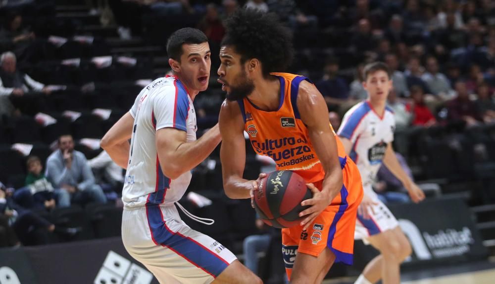 Partido Valencia Basket Monbus Obradoiro