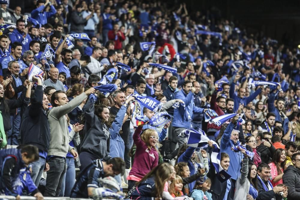 Real Oviedo - Tenerife, en imágenes