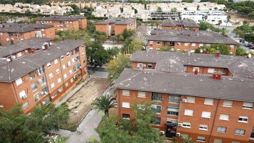 Bloques de viviendas del barrio de la Coma de Paterna