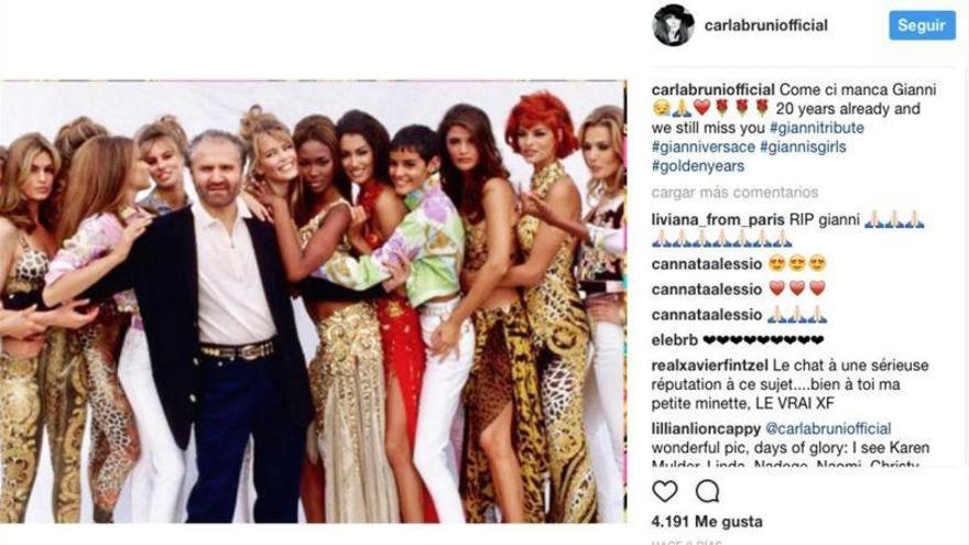 El &#039;star system&#039; rinde tributo a Gianni Versace