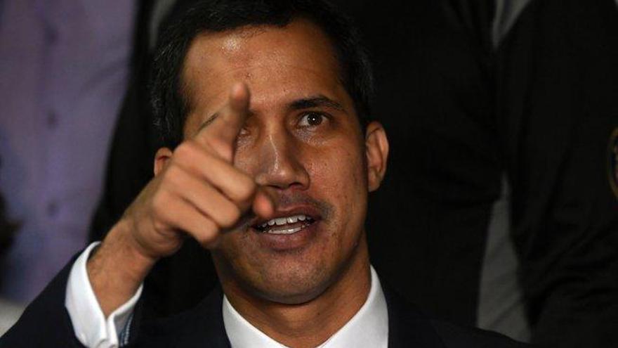 Guaidó no descarta la hipótesis de una intervención de EEUU en Venezuela