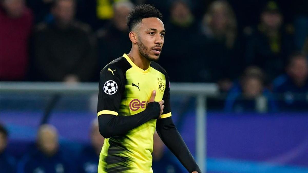 Aubameyang quiere salir ya del Borussia Dortmund