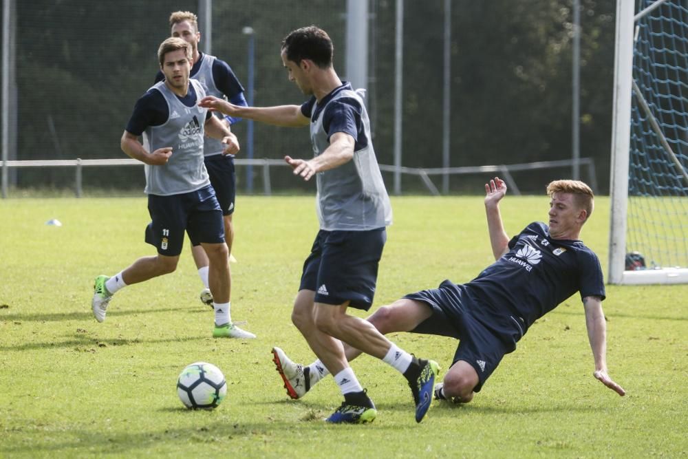 Entrenamiento del Real Oviedo