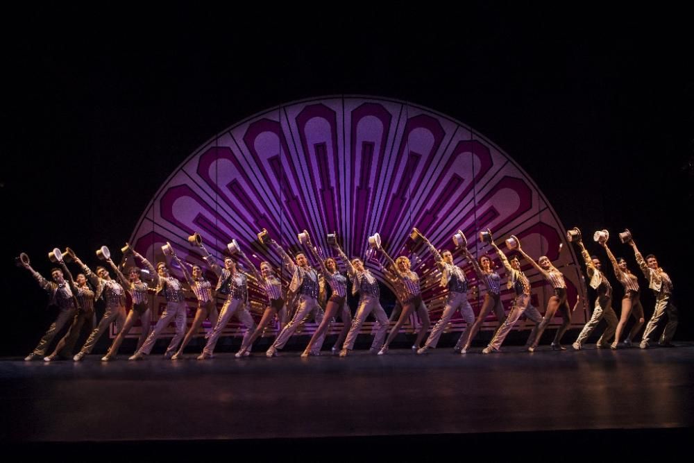 Ensayos de 'A Chorus Line' en el Teatro del Soho